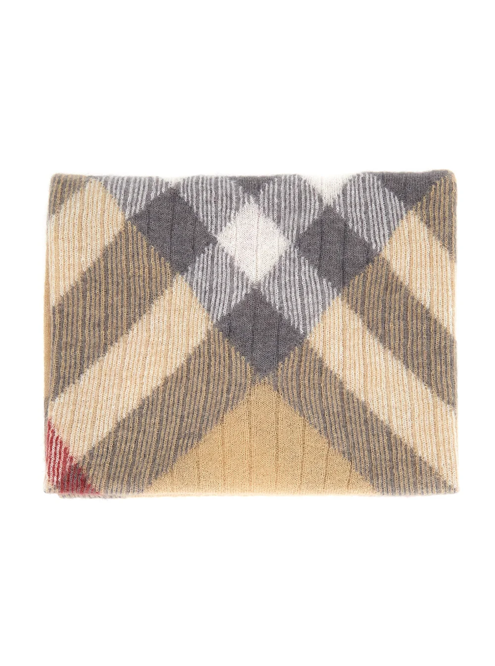 Khăn cashmere check Burberry cho bé